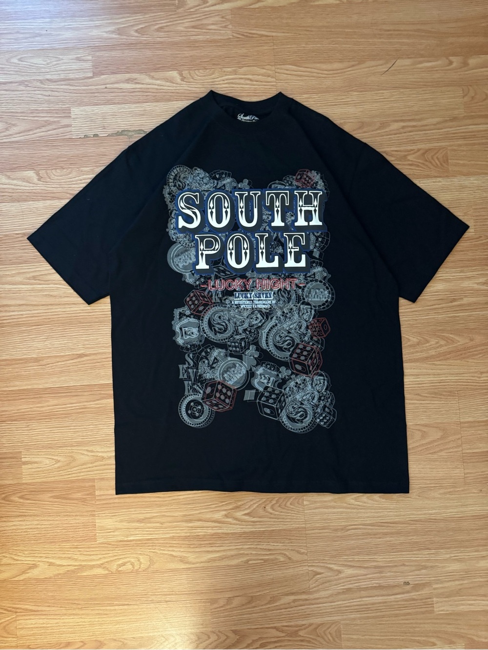 Black Baggy Y2K South Pole Men’s Shirt
